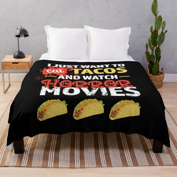 Item preview, Eat Tacos and Watch Horror Movies designed and sold by ChailynReed.