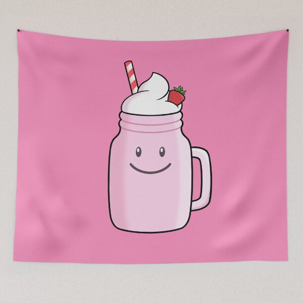 Item preview, Cute Milkshake - Cute Mason Jar Milkshake Design designed and sold by BaconPancakes21.