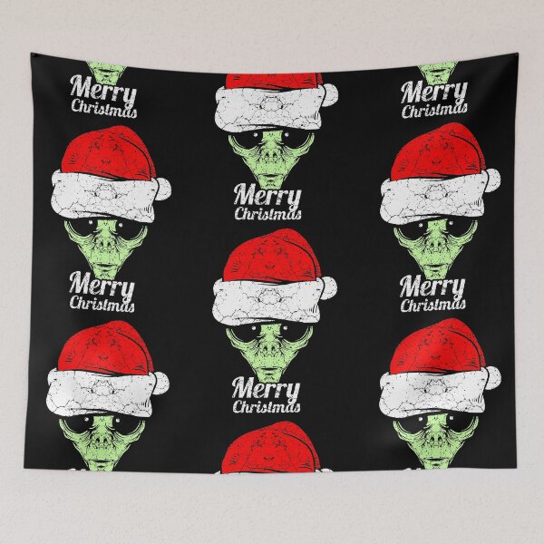 Item preview, Feliz Navidad con gracioso alien designed and sold by Mila1946.