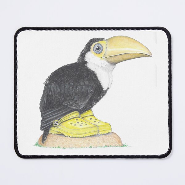 Item preview, Toucan Chick in Clogs designed and sold by JimsBirds.