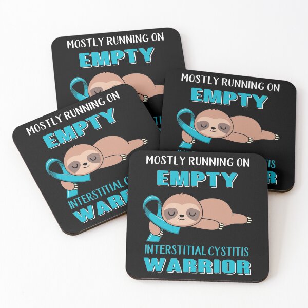 Item preview, Mostly Running On Empty Interstitial Cystitis Warrior designed and sold by Brad-FI.