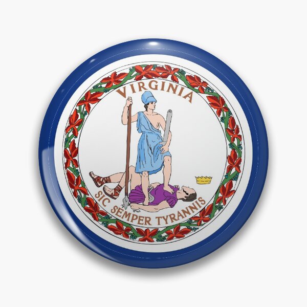 Item preview, Virginia State Flag designed and sold by Derek Rebuck.