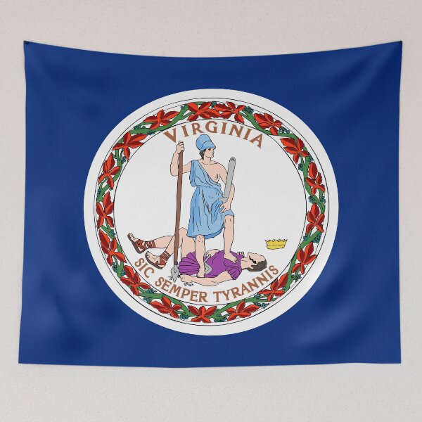 Item preview, Virginia State Flag designed and sold by Derek Rebuck.