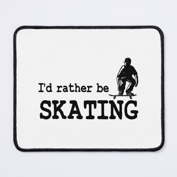 Item preview, Funny Skater, I'd rather be skating , Skate Boarding Sports Fan Gift, Skating , Skater Gift, Gift for skater Funny Meme Gift for Best Friend boyfriend girlfriend designed and sold by joygift369.