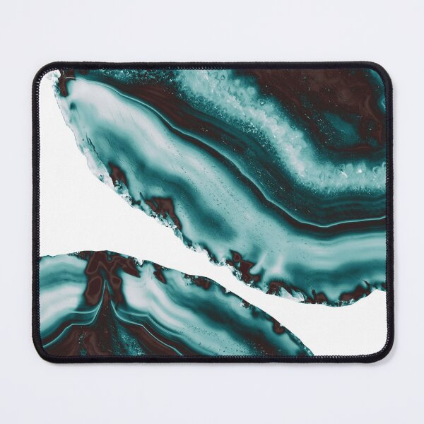 Item preview, Turquoise Brown Agate #1 #gem #decor #art  designed and sold by Anita's & Bella's Art.