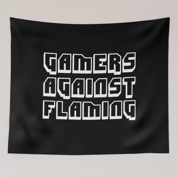 Item preview, Gamers Against Flaming designed and sold by MnEmzStudio.