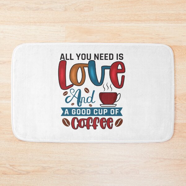 Item preview, ALL YOU NEED IS LOVE & A GOOD CUP OF COFFEE designed and sold by HASSANBADRI2050.