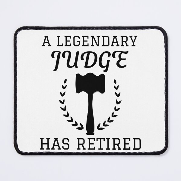 Item preview, A Legendary judge Has Retired designed and sold by Studioapartment.