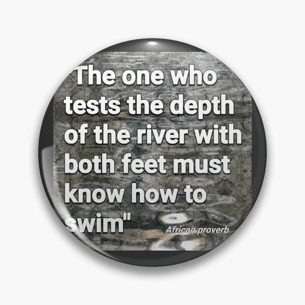Item preview, African proverb - be prepared for the consequences of your actions designed and sold by Tony Cisse.