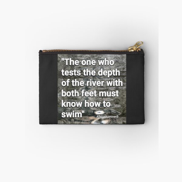 Item preview, African proverb - be prepared for the consequences of your actions designed and sold by Tony Cisse.