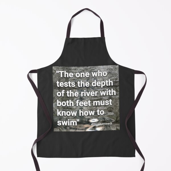 Item preview, African proverb - be prepared for the consequences of your actions designed and sold by Tony Cisse.