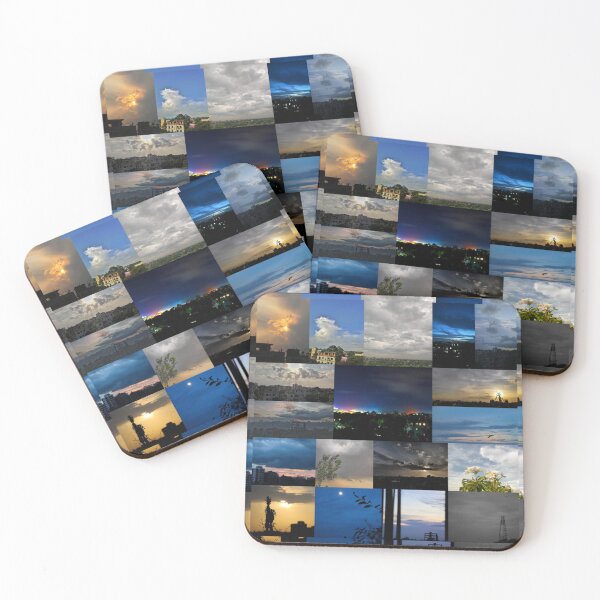 Item preview, Sky photos collage for sky lovers from different times of the day  designed and sold by FCEalin.