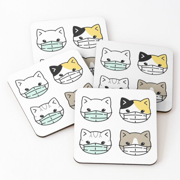 Item preview, Cute cat mask designed and sold by Dam31.