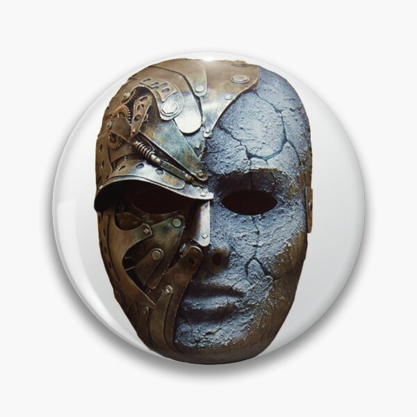 Item preview, Face mask which is made up of terracotta and metal....!! designed and sold by VIVEK KUMAR RAI.