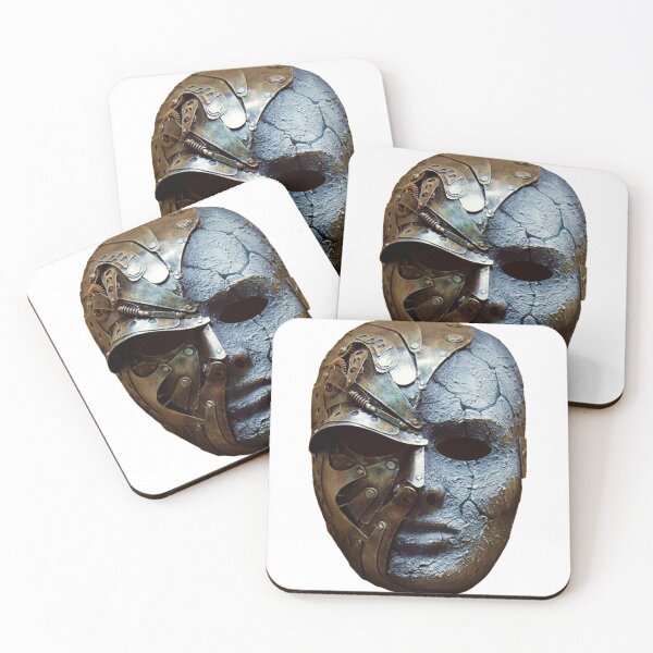 Item preview, Face mask which is made up of terracotta and metal....!! designed and sold by VIVEK KUMAR RAI.