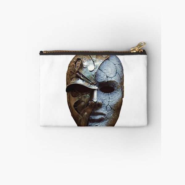 Item preview, Face mask which is made up of terracotta and metal....!! designed and sold by VIVEK KUMAR RAI.
