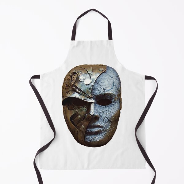 Item preview, Face mask which is made up of terracotta and metal....!! designed and sold by VIVEK KUMAR RAI.