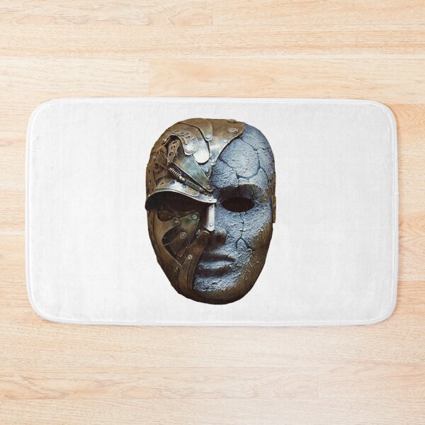 Item preview, Face mask which is made up of terracotta and metal....!! designed and sold by VIVEK KUMAR RAI.