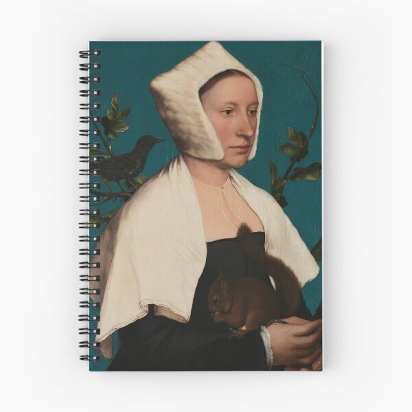 Item preview, A Lady With A Squirrel and A Starling by Hans Holbein the Younger designed and sold by Amanda1775.