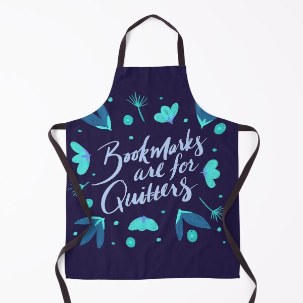 Item preview, Bookmarks are for Quitters - Blue designed and sold by Marie Funseth.