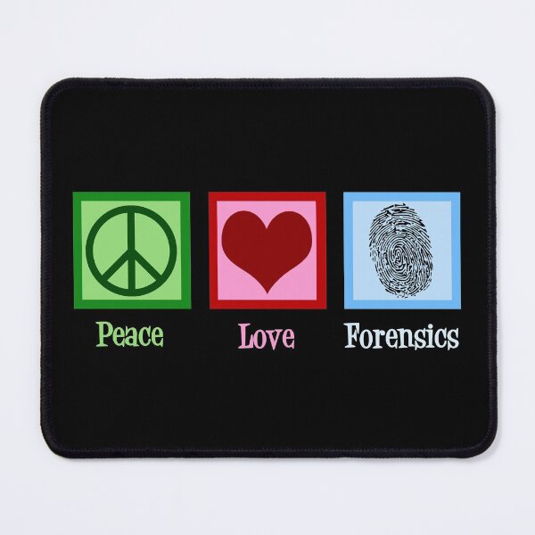 Item preview, Peace Love Forensics designed and sold by Epic Love Designs.