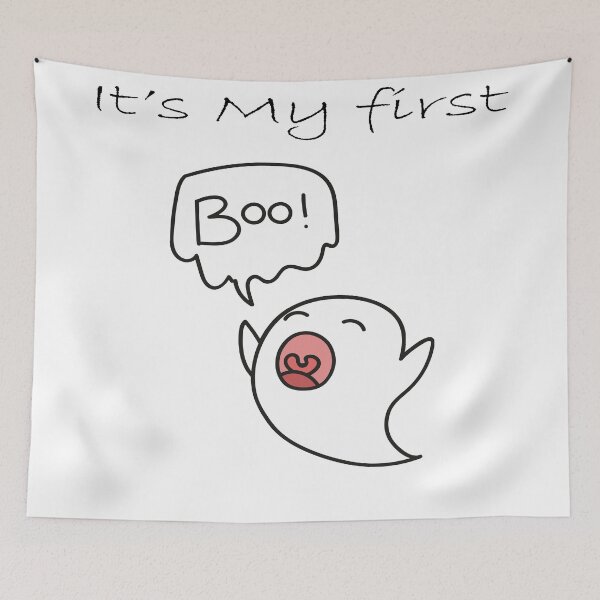 Item preview, my first boo shirt ,gift for kids , halloween lovers, my first halloween ,1st halloween,1st boo designed and sold by ShipoArt.