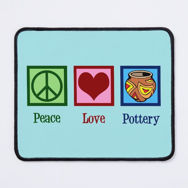 Item preview, Peace Love Pottery designed and sold by Epic Love Designs.