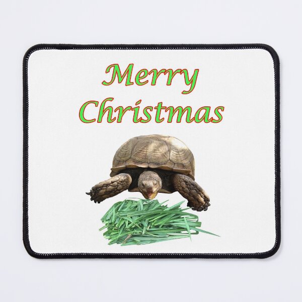 Item preview, Sulcata Tortoise - Merry Christmas designed and sold by misimichu.