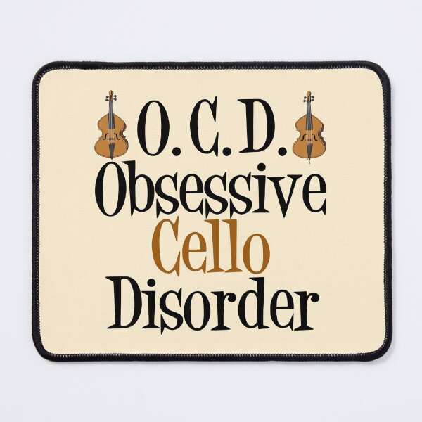 Item preview, Obsessive Cello Disorder designed and sold by Epic Love Designs.