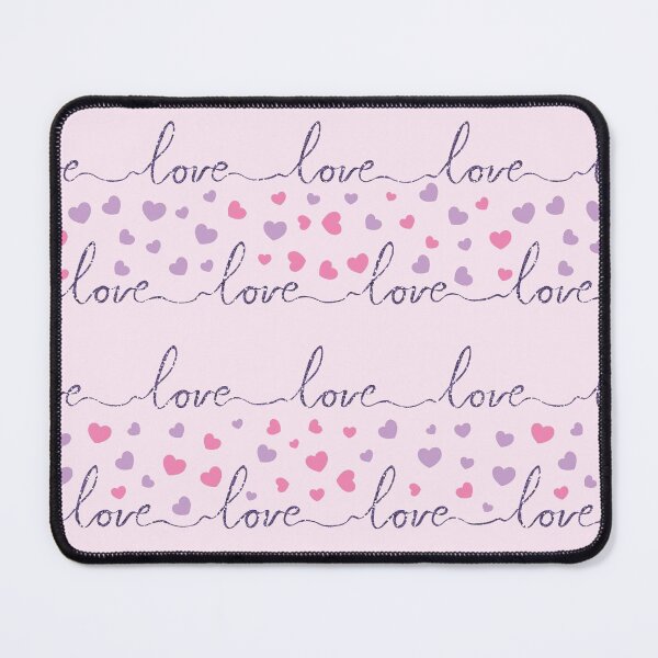 Item preview, Love Word and Hearts Pattern  designed and sold by WisdomInspired.