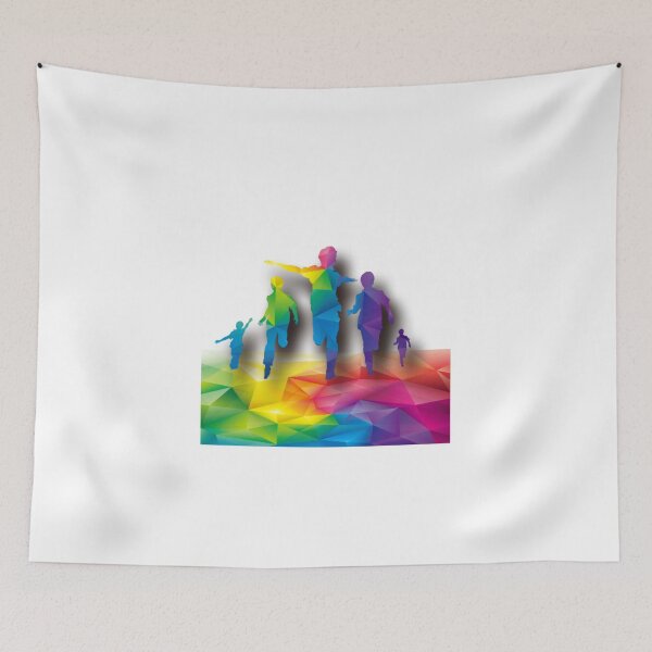 Item preview, colourful design of children running....!! designed and sold by VIVEK KUMAR RAI.