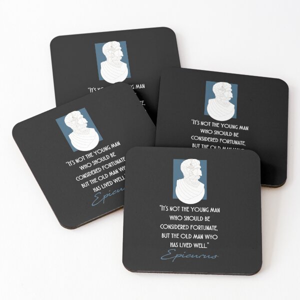 Item preview, Epicurus, Ancient Greek Philosopher & Sage designed and sold by pacprint.