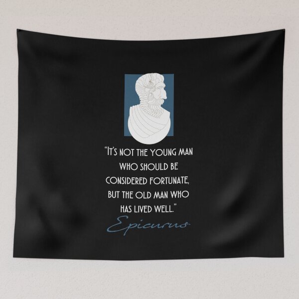 Item preview, Epicurus, Ancient Greek Philosopher & Sage designed and sold by pacprint.