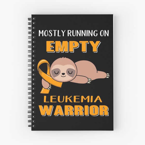 Item preview, Mostly Running On Empty LEUKEMIA Warrior designed and sold by Brad-FI.
