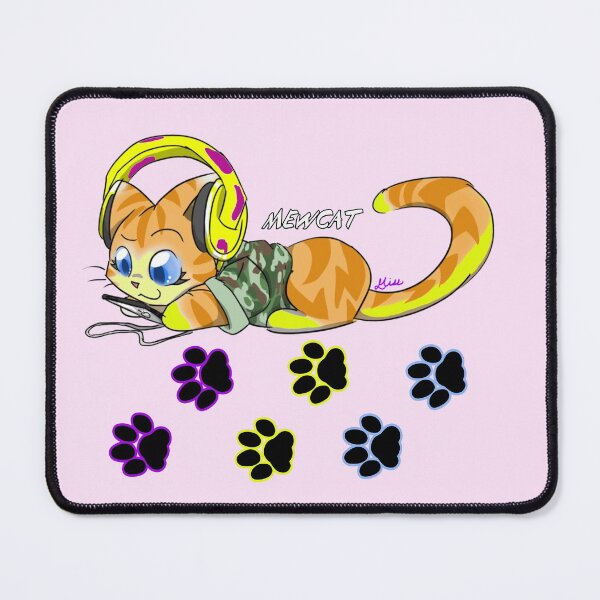 Item preview, Cat Listening To Music Clipart - Cartoon Funny Cats  designed and sold by Havic  Tees.