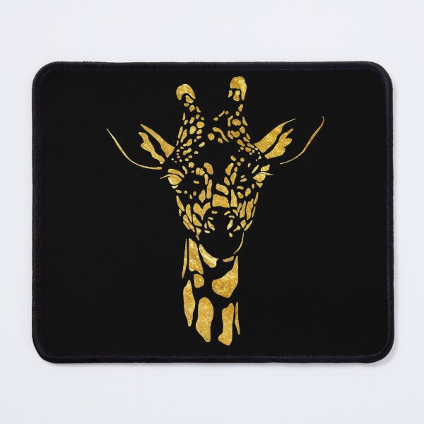 Item preview, Gold Foil Giraffe Head designed and sold by TheWildFlix.