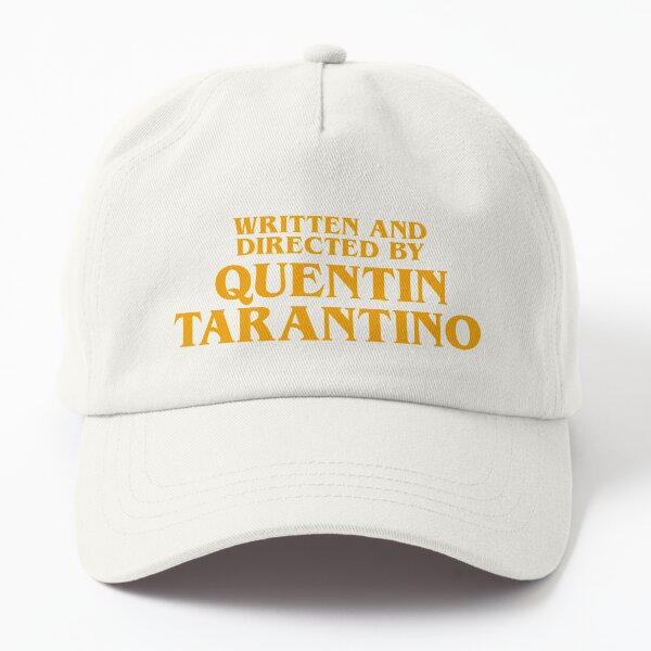 Written and Directed by Quentin Tarantino Orange - Pulp Fiction Dad Hat