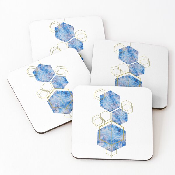 Item preview, Abstract Geometric Hexagonal Composition designed and sold by PixelWoosh.