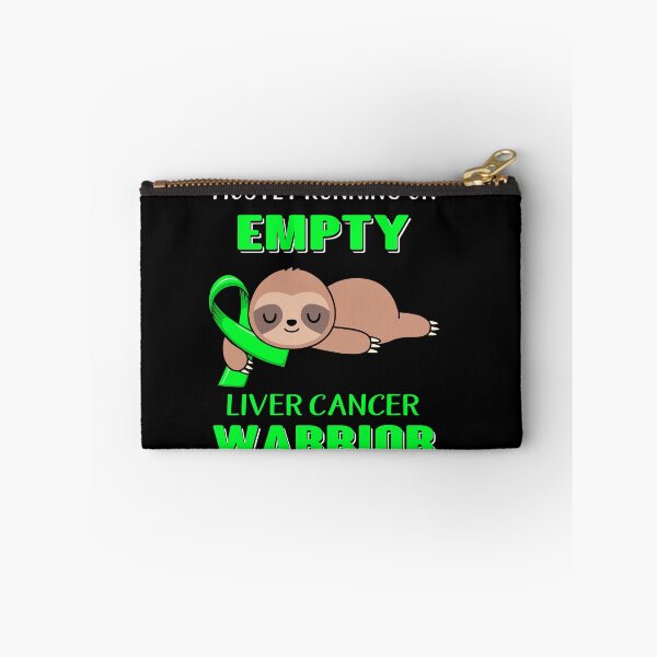 Item preview, Mostly Running On Empty Liver Cancer Warrior designed and sold by Brad-FI.