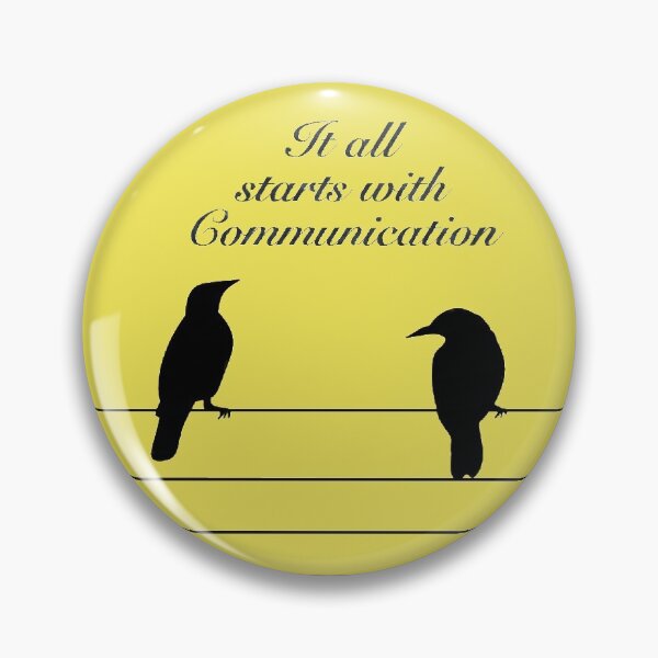 Item preview, IT ALL STARTS WITH COMMINICATION designed and sold by Klementsen.