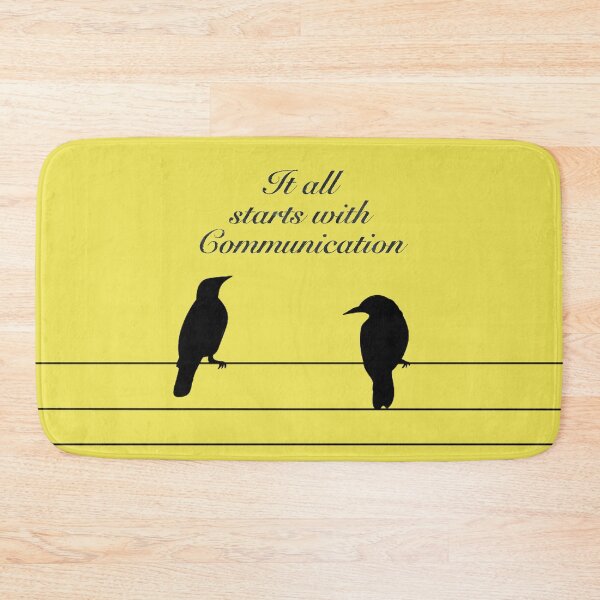 Item preview, IT ALL STARTS WITH COMMINICATION designed and sold by Klementsen.