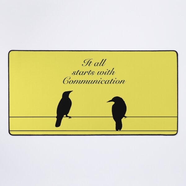 Item preview, IT ALL STARTS WITH COMMINICATION designed and sold by Klementsen.