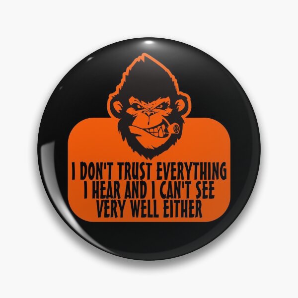 Item preview, I don't trust everything I hear designed and sold by Honeybee Designs.