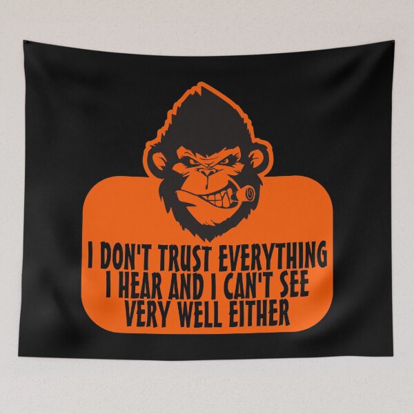 Item preview, I don't trust everything I hear designed and sold by Honeybee Designs.