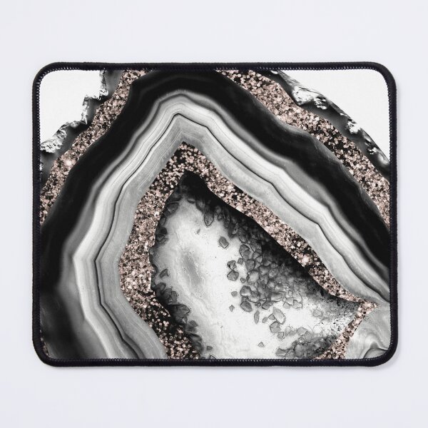 Item preview, Agate Rose Gold Glam #4 (Photo of Glitter Only - Not Reflective) designed and sold by Anita's & Bella's Art.