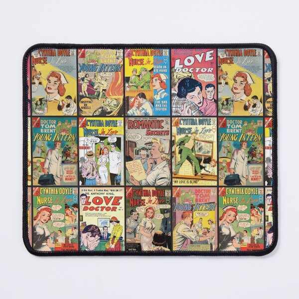 Item preview, Medical Love Comic Covers | Vintage comic designed and sold by Petra Becker.
