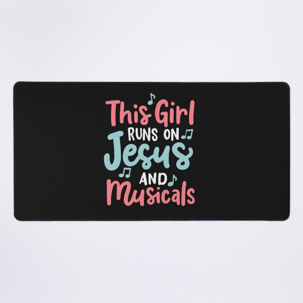 Artikelvorschau, Dieses Mädchen läuft auf Jesus und Musicals entworfen und verkauft von jaygo.