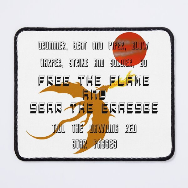 Item preview, Drummer, Beat and Piper Blow Dragonriders of Pern Quote. designed and sold by doodlesbyCara.