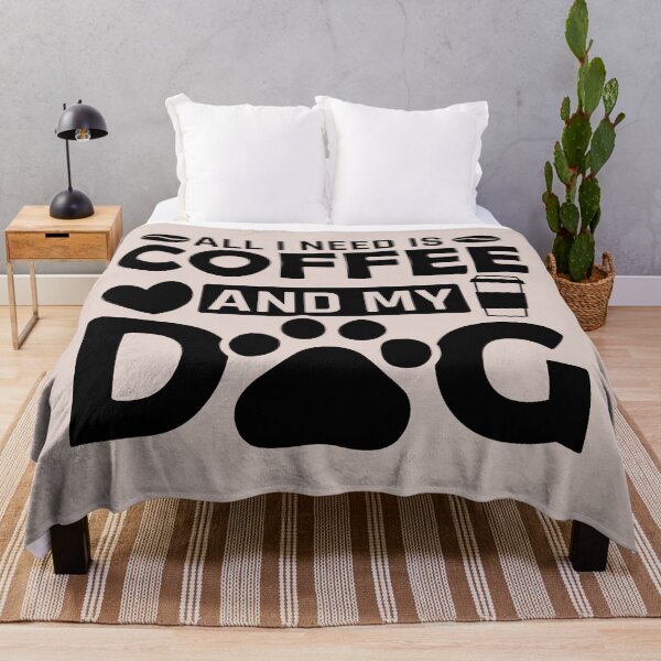 Item preview, ALL I NEED IS COFFEE AND MY DOG designed and sold by HASSANBADRI2050.
