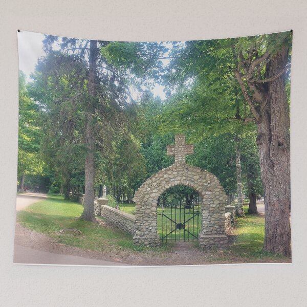 Item preview, Mackinac Island Catholic Cemetery, Michigan (2021) designed and sold by LoveFromMI.